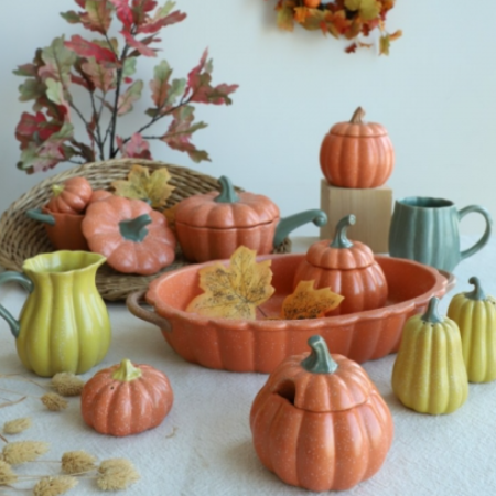 Pumpkin Harvest Ceramic Tableware