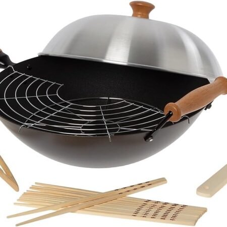 14 Inch 10 Piece  Non-Stick Wok Set